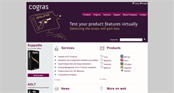 Desktop Screenshot of cogras.cz