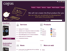 Tablet Screenshot of cogras.cz